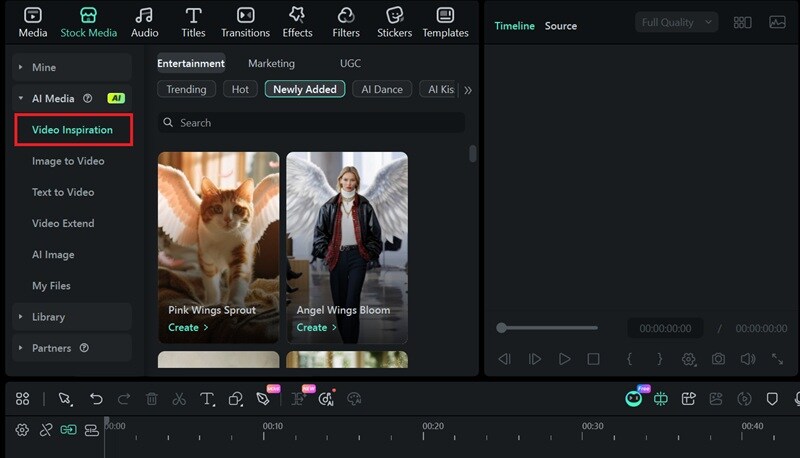 browse from video inspiration
