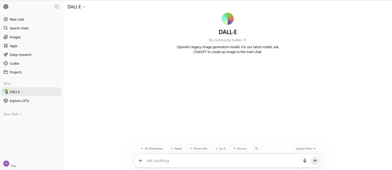 dall-e image generator on chatgpt