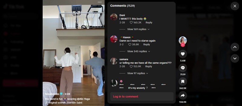 making tiktok dance video