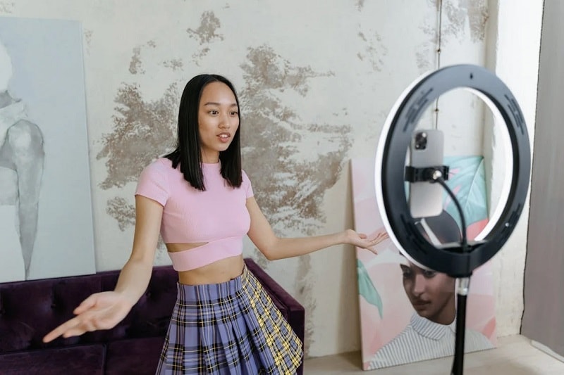 record dance practice video