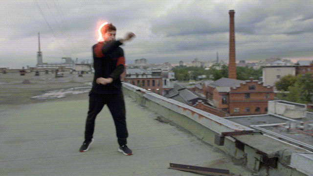 add video effects to dance video