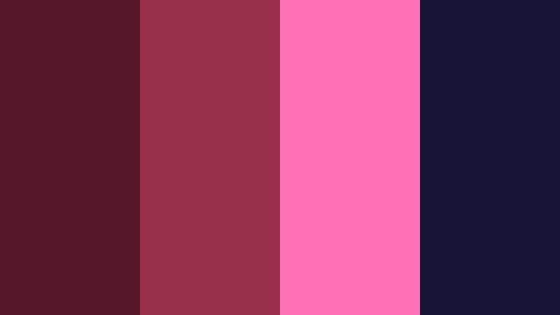 dark cherry synthwave dusty maroon color palette with hex codes