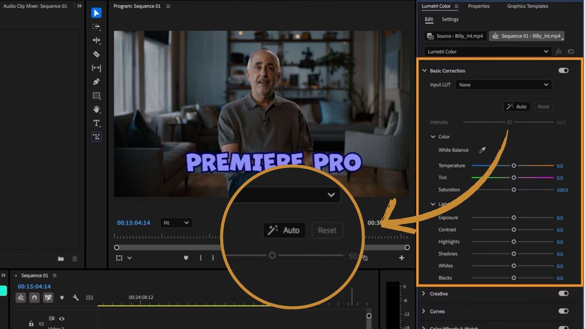 premiere pro auto color correction