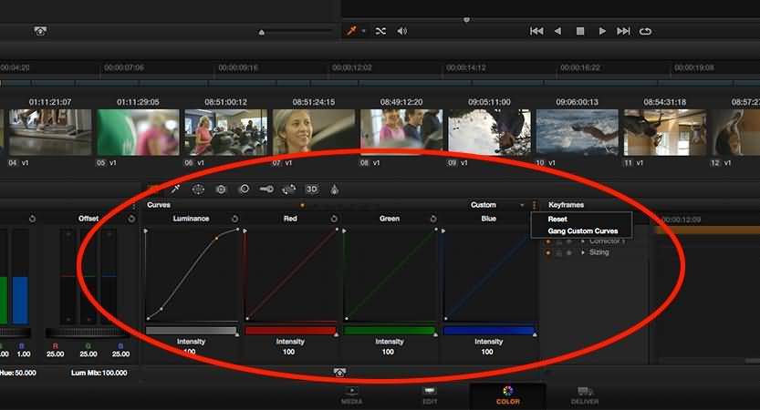 how to use davinci resolve 12.5 for color grading