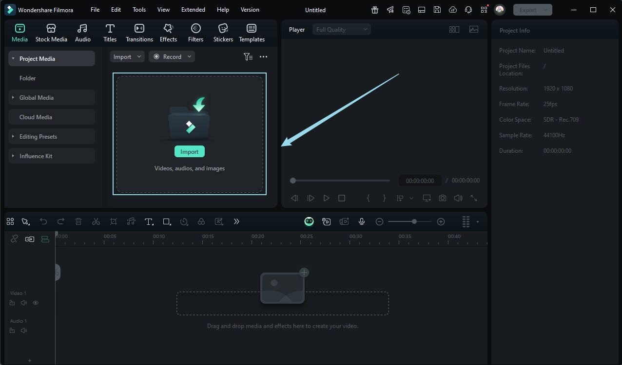 import video files