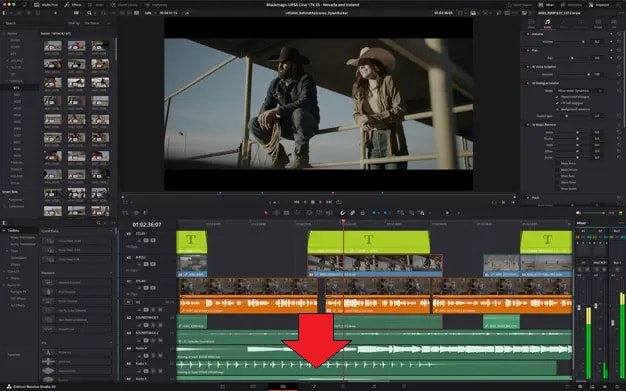 davinci resolve interface