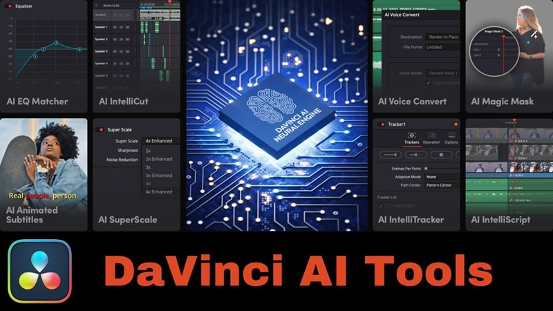 ai features in davinci resolve