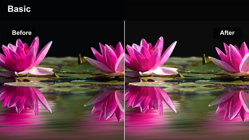 Content creator filming a soft-lit indoor portrait near a window with balanced natural skin tones.