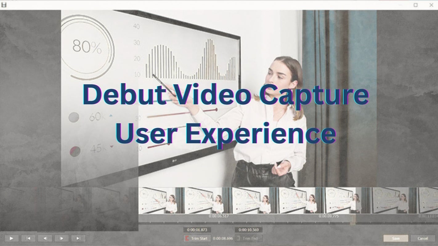 debut screen capture user experience