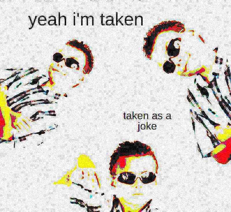 taken as a joke