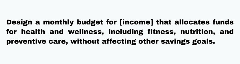 deepseek prompt template for health finance