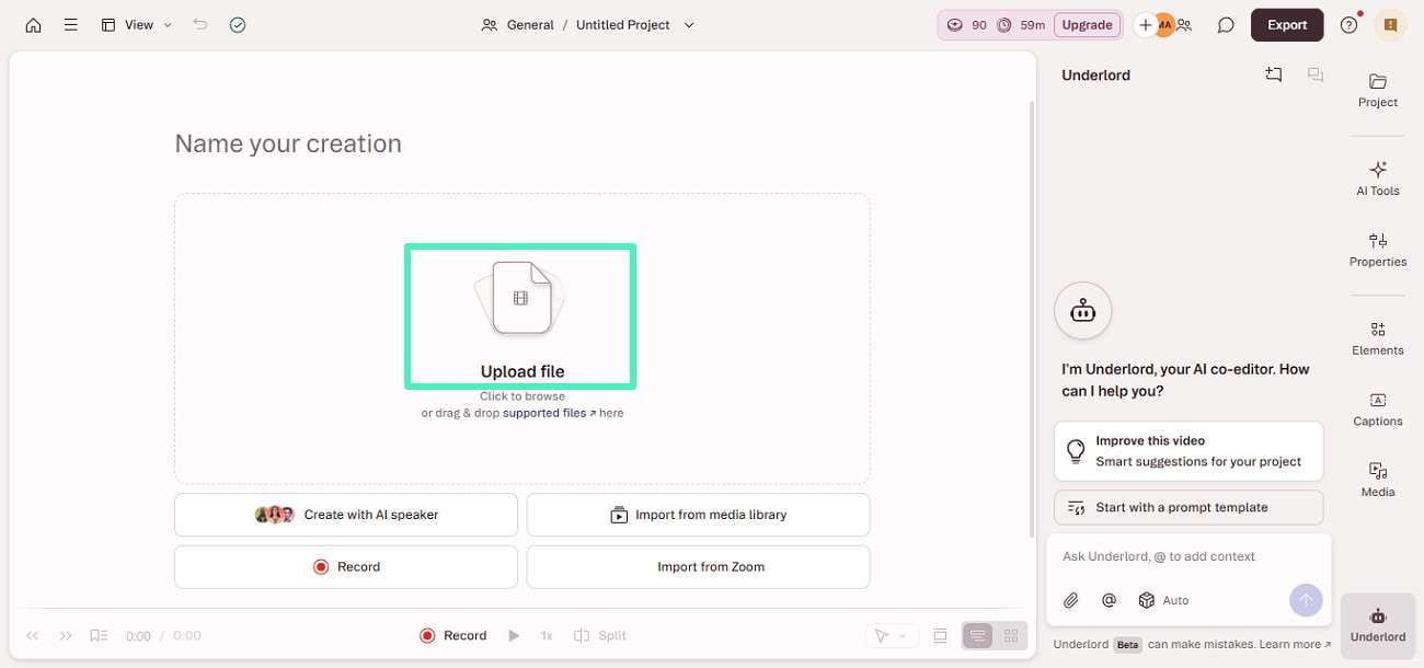 upload files to tool