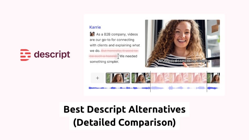 compare seven descript ai alternatives