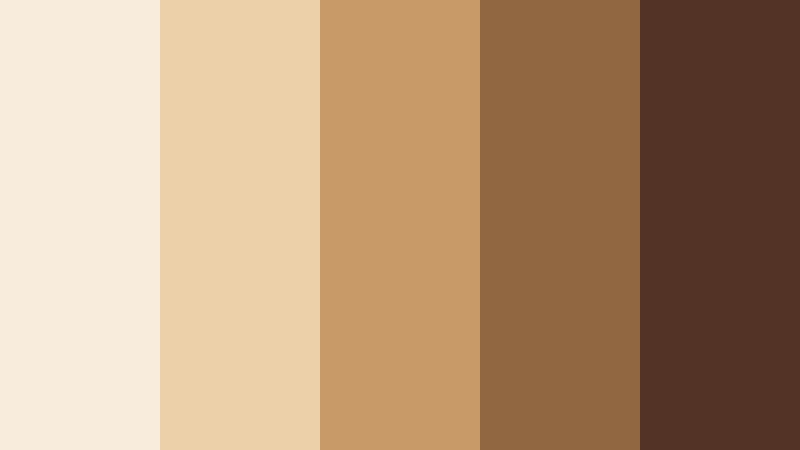 desert dune bronze soft bronze color palette with hex codes