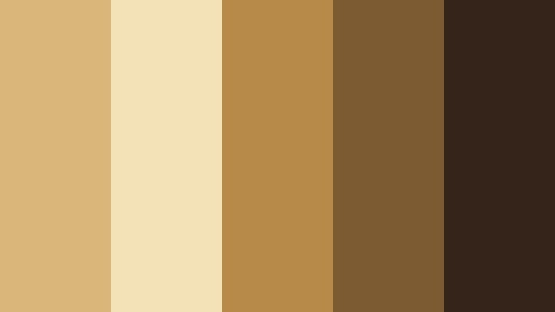 desert dune horizon golden sand color palette with hex codes