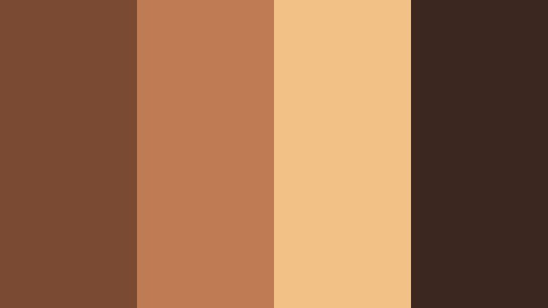 desert dusk drama burnt earth color palette with hex codes