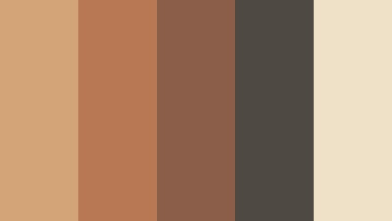 desert modern earth tone color color palette with hex codes