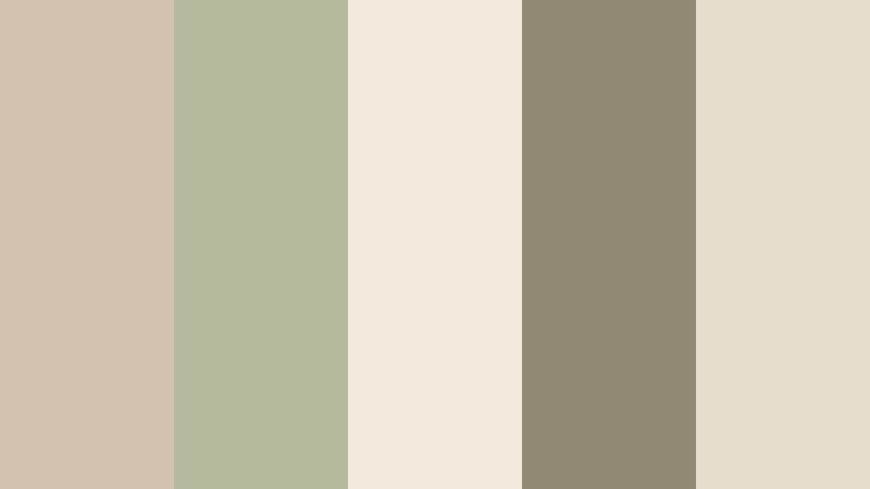 desert sage whisper sage beige color palette with hex codes