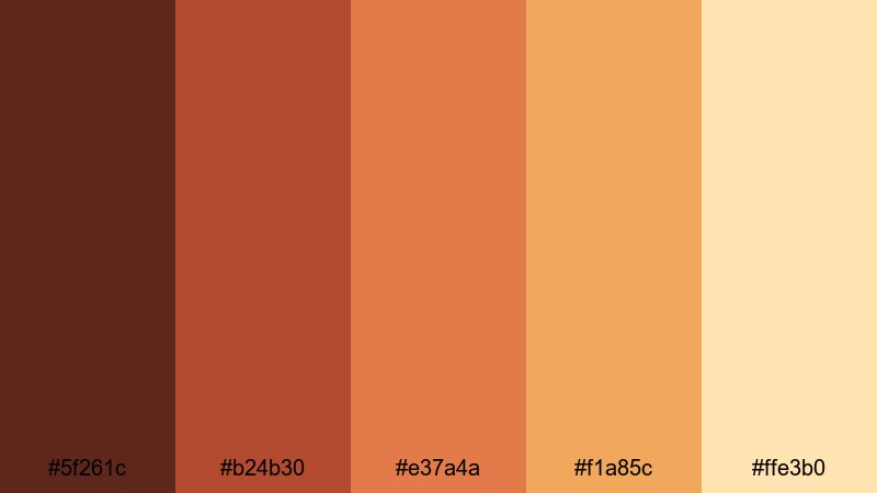 Les 15 Meilleures Id es De Palette De Couleurs Rouge brun Pour La Vid o 
