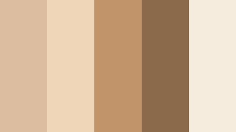 desert trail morning pale clay color palette with hex codes