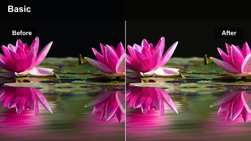 Creator at a computer desk with soft glowing skin lit by screens.