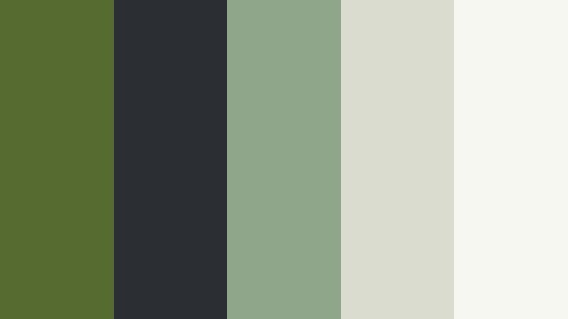digital camo olive classic olive color palette with hex codes