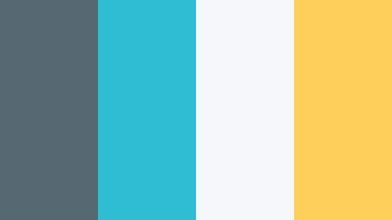 digital sail streamline ocean slate color palette with hex codes