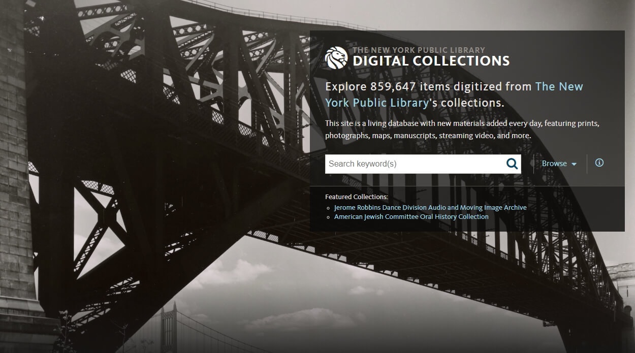 NYPL Digital Gallery  