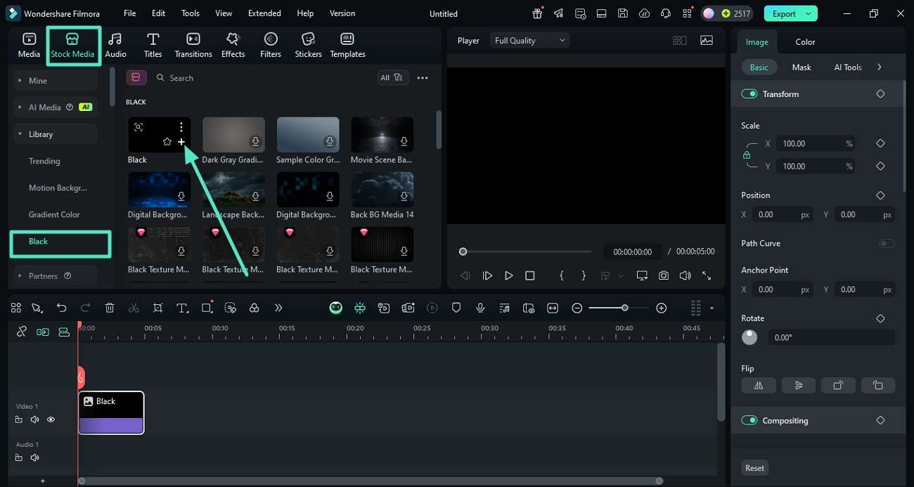 add stockmedia background