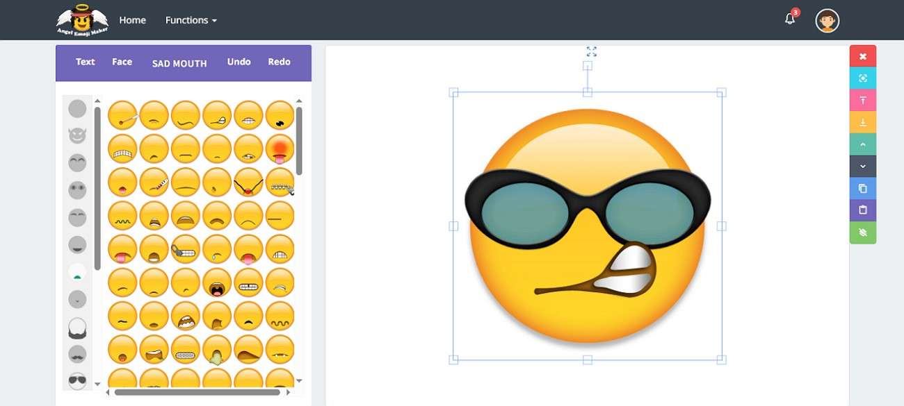 outil de création d'emojis ange en ligne