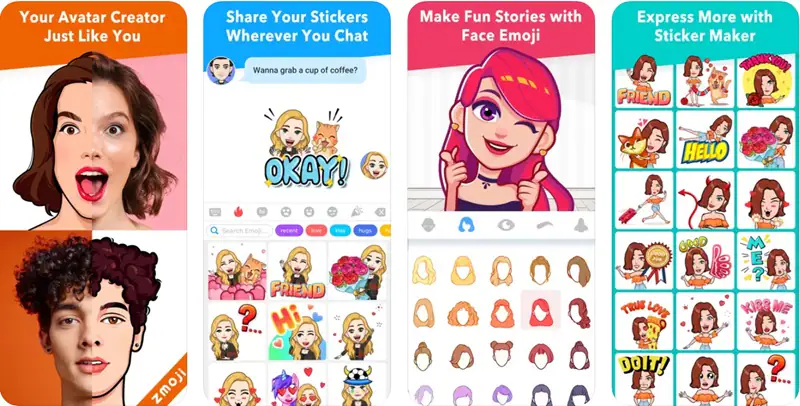 zmoji emoji maker mobile app