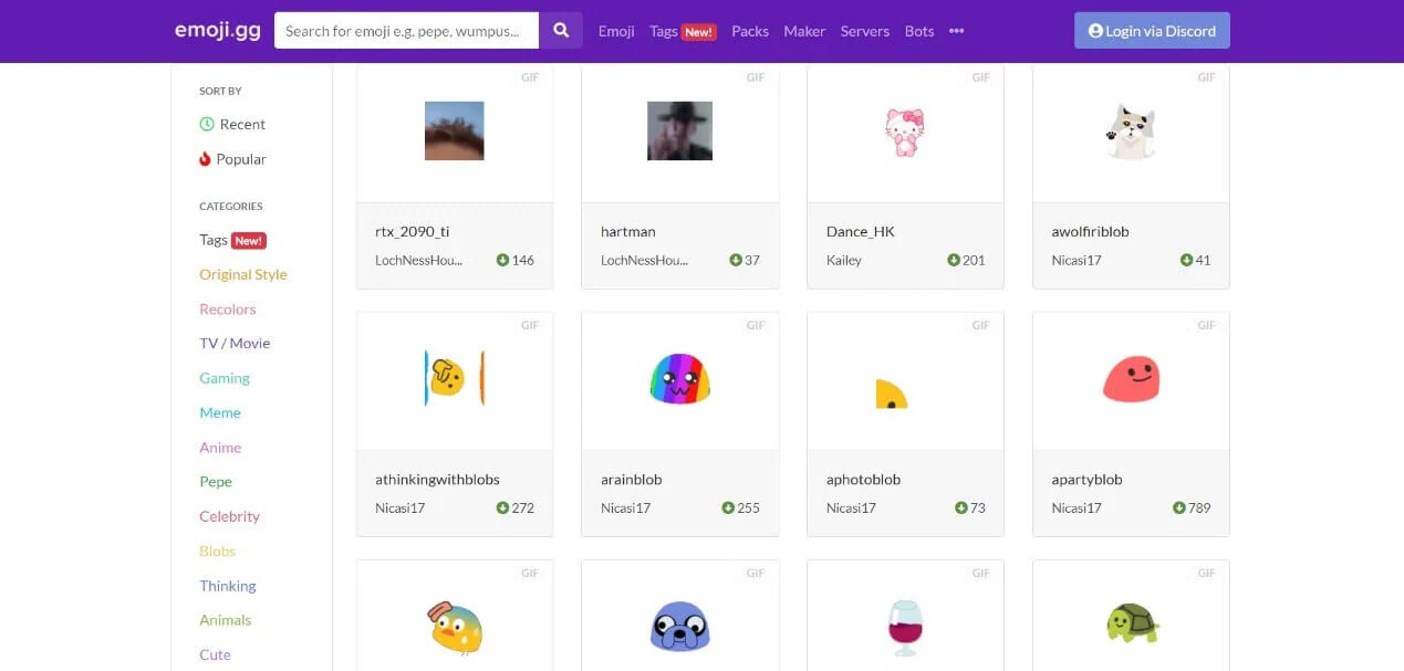 Amigos Discord Emojis