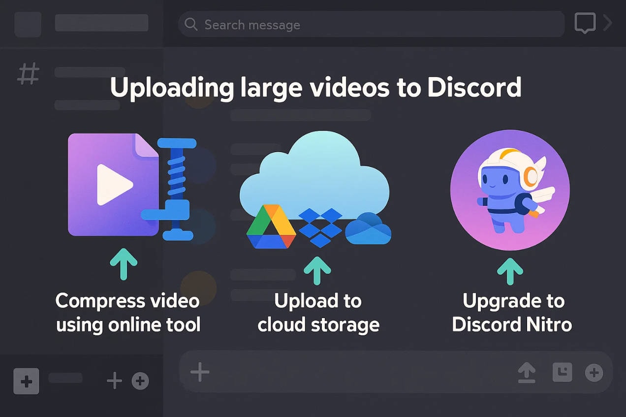discord video upload solutions