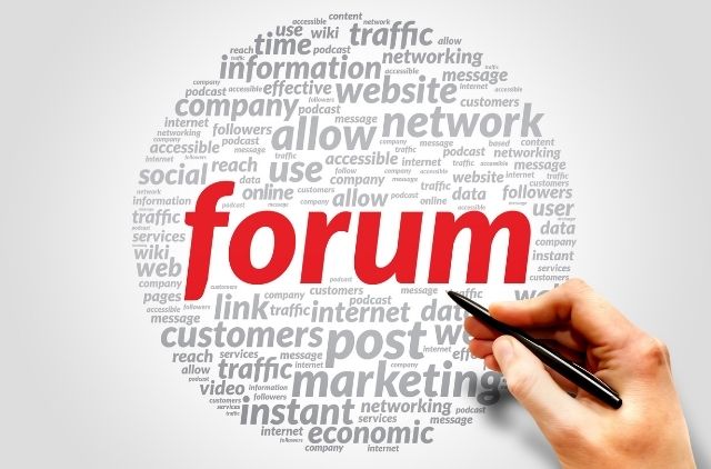 Discussion forums