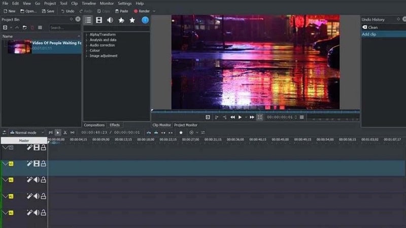 dji editing software kdelive