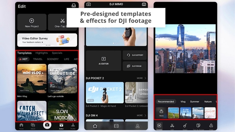 dji editing software mimo