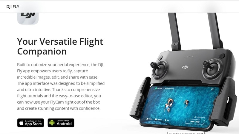 dji editing software fly