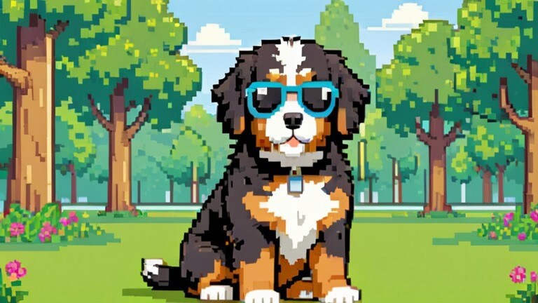 dog pixel art result