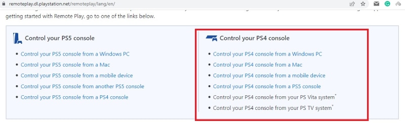download and install ps4 remote play