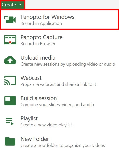 download panopto windows