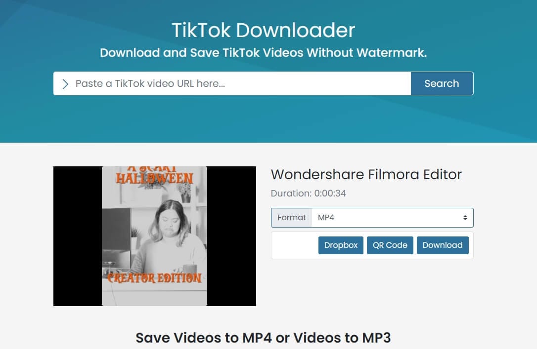 download tiktok video without watermark with Savett