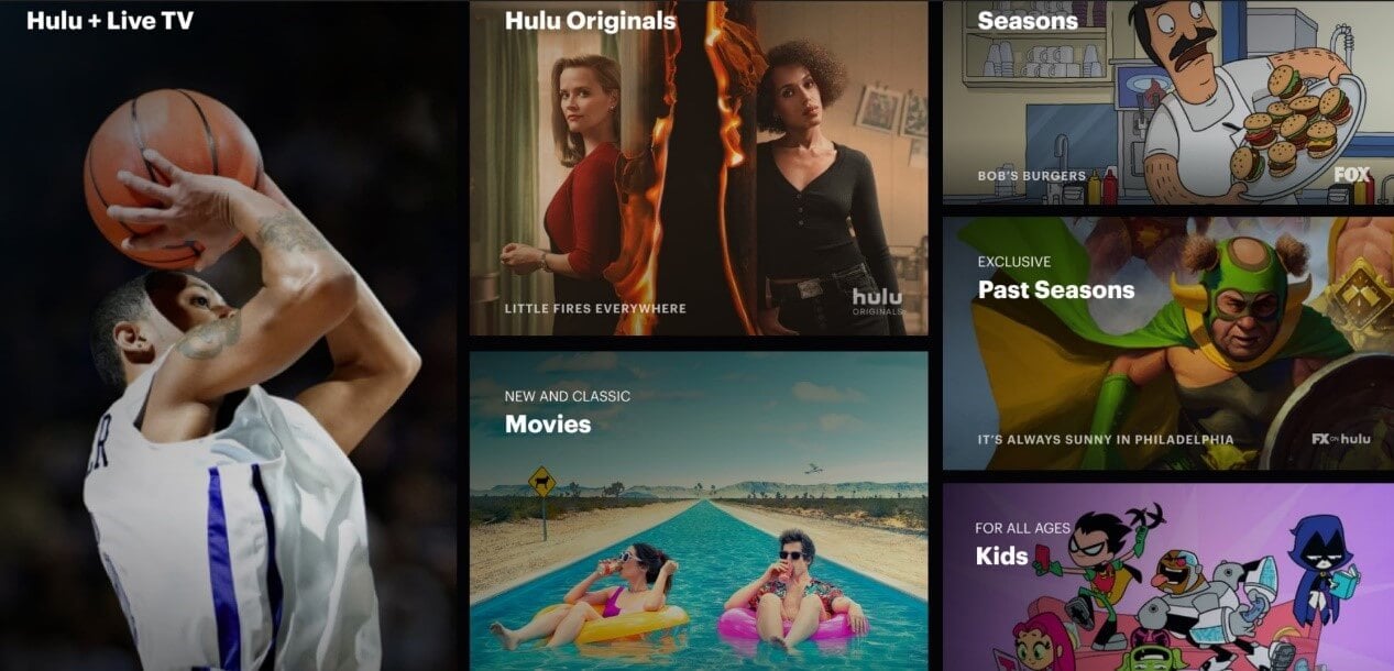 Descargar series web en Hulu 