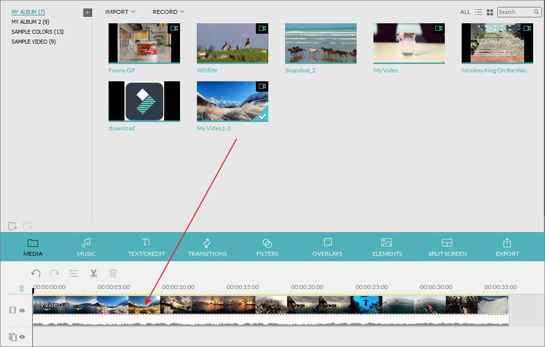 How to make video slideshow with travel photos