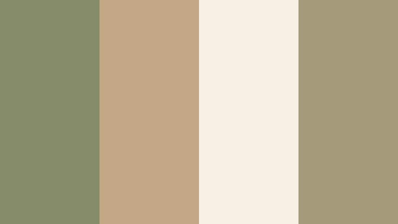 dried herb still life olive mist color palette with hex codes
