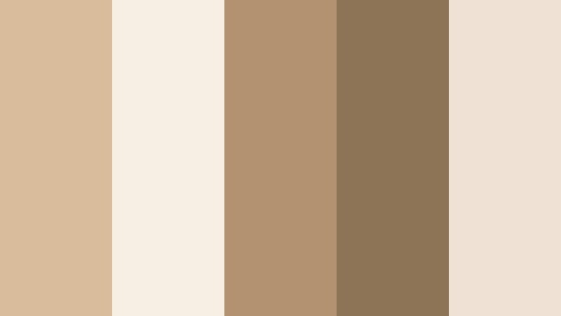 dried pampas fields light mocha color palette with hex codes