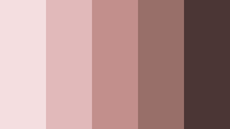 dried rose bouquet dusty pink color palette with hex codes