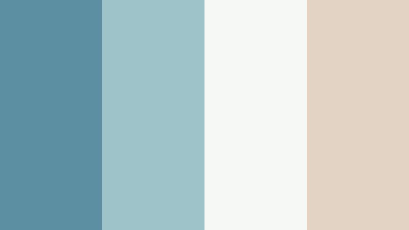 driftwood daydream moonstone blue color palette with hex codes