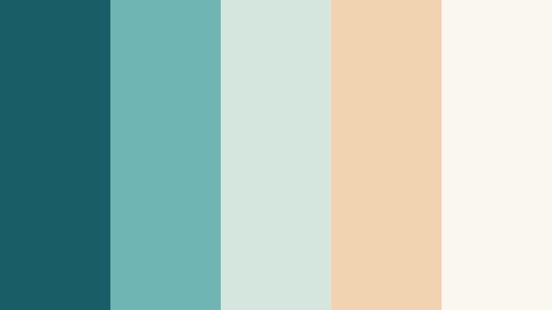 driftwood pastel calm ocean drift color palette with hex codes