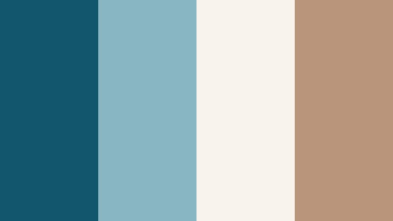 driftwood shoreline tidal blue color palette with hex codes