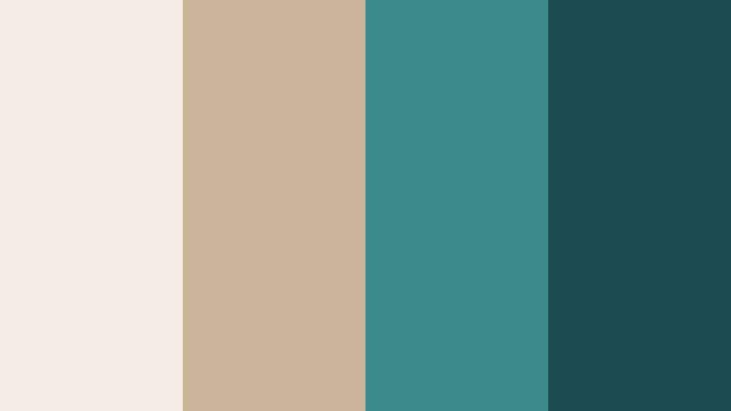 driftwood teal romance cinema teal accent color palette with hex codes
